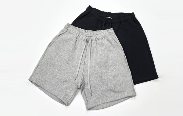 A미 백포켓 레드하트 하프 쇼츠팬츠 (2color)