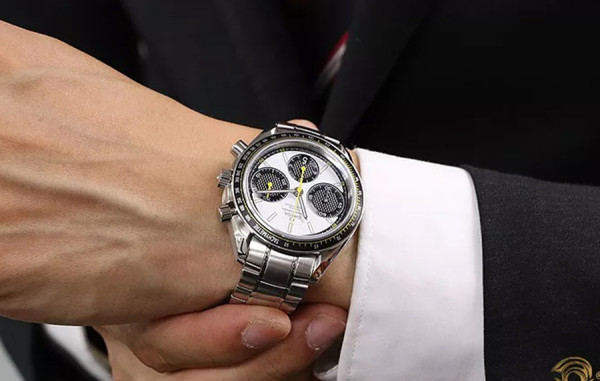 OM*GA 스피드마스터 레이싱 크로노미터 흰판 40mm 1:1 최상급 (싱크 98.9%)