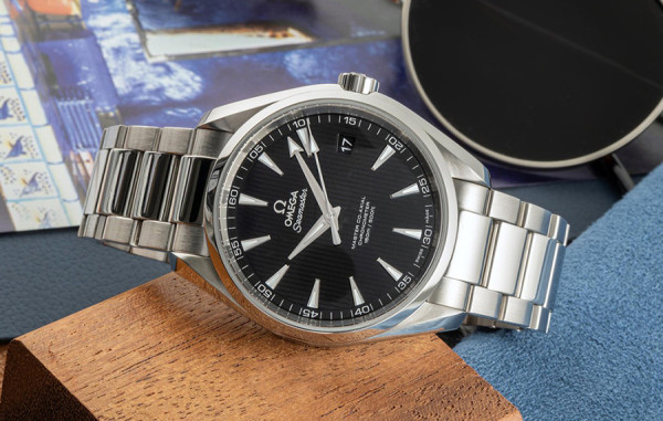 OM*GA 씨마스터 아쿠아 테라 150M 검판 실버 핸즈 41.5mm 1:1 최상급 (싱크 98.9%)