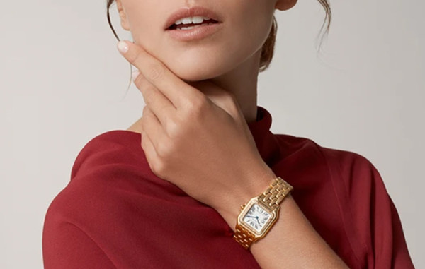 까르*에 팬더 로즈골드 다이아 미디움 쿼츠 36.5mm×26.7mm 1:1 최상급 (싱크 97.6%)