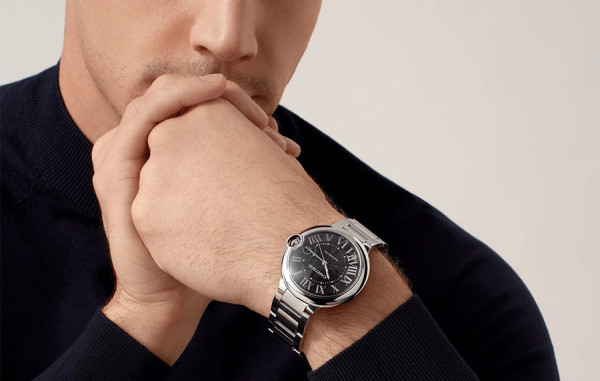 까르*에 발롱블루 스틸 블랙다이얼 엑스트라라지 42mm 1:1 최상급 (싱크 97.6%)