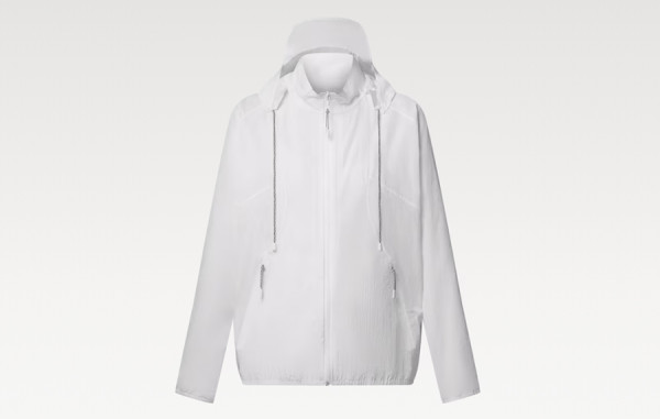 남녀공용 루이B통 모노그램 액센트 스포티 집업 자켓 (PREMIUM)