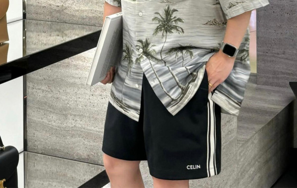 CEL*NE 더블 페이스 트랙 쇼츠 팬츠 (PREMIUM)