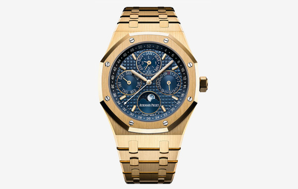 오데*피게 로얄오크 26574 퍼페츄얼 캘린더 옐로우골드 청판 41mm 1:1 최상급 (싱크 97.6%)