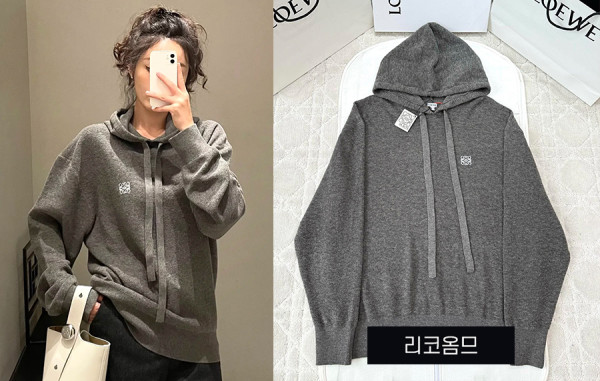 로E베 미니 애너그램 울 후드티셔츠 (1:1 HIGH PREMIUM)