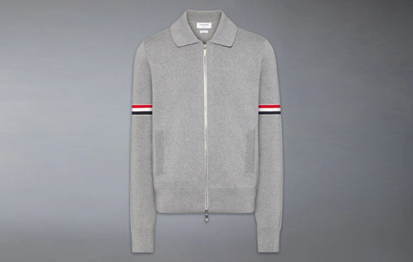 톰*라운 밀라노 스티치 암밴드 봄버 니트 자켓 & 팬츠 (PREMIUM)