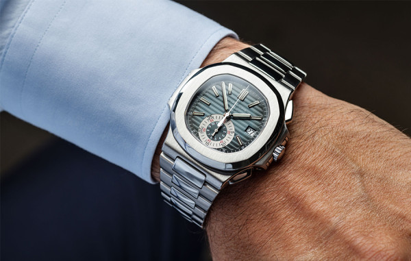 파*필립 노틸러스 크로노그래프 청판 [조*우 착용] 40.5mm 1:1 최상급 (싱크 98.6%)