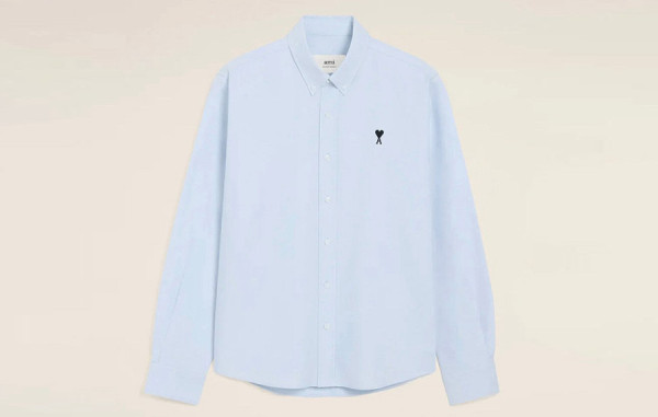 A미 블랙 하트 옥스포드 셔츠 (HIGH QUALITY)