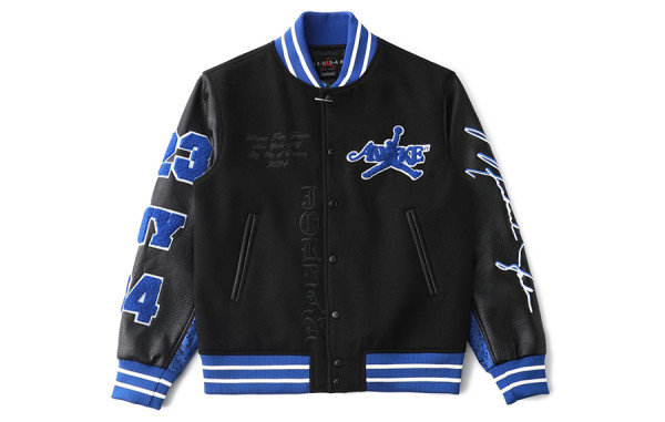 조던 X NY 점프맨 바시티 가죽 자켓 (PREMIUM)