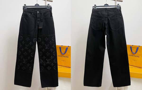 루이B통 디스트레이드 데님 팬츠 (PREMIUM)