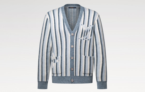 루이B통 인디언 댄디 스트라이프 자카드 가디건 (PREMIUM)