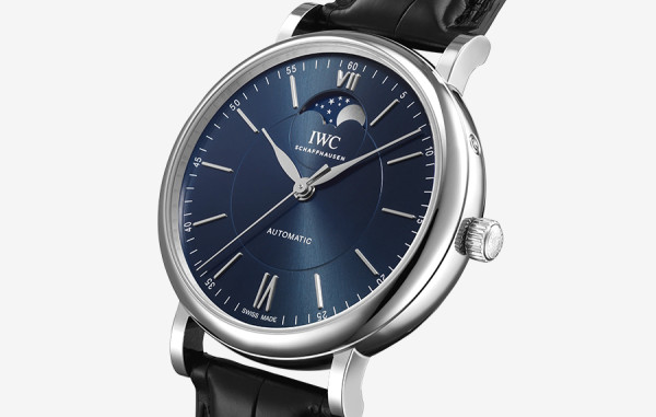 IW* 포르토피노 오토매틱 문 페이즈 청판 레더스트랩 40mm 1:1 최상급 (싱크 96.3%)