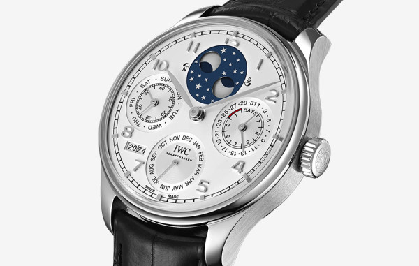 IW* 포르투기저 퍼페추얼 캘린더 흰판 레더스트랩 44mm 1:1 최상급 (싱크 98.6%)