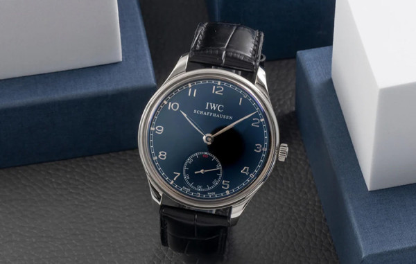 IW* 포르투기저 핸드와운드 검판 레더스트랩 44mm 1:1 최상급 (싱크 98.6%)