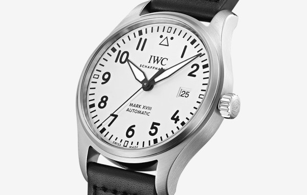 IW* 파일럿 마크 XVIII 흰판 레더스트랩 40mm 1:1 최상급 (싱크 97.6%)