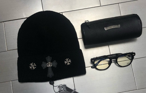 크롬HA츠 크로스 니트 비니 (HIGH QUALITY)