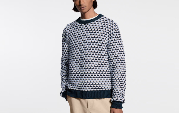 남녀공용 루이B통 하운드투스 울 니트 스웨터 (PREMIUM)