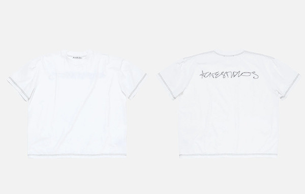 ACN 시즌 사인 스티칭 반팔 티셔츠 (PREMIUM)