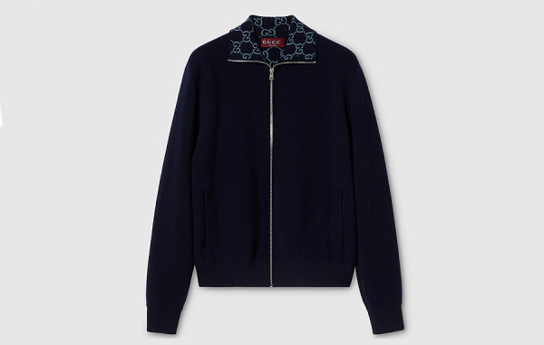 9찌 오픈 카라 자카드 울오버 니트 가디건 자켓 (PREMIUM)