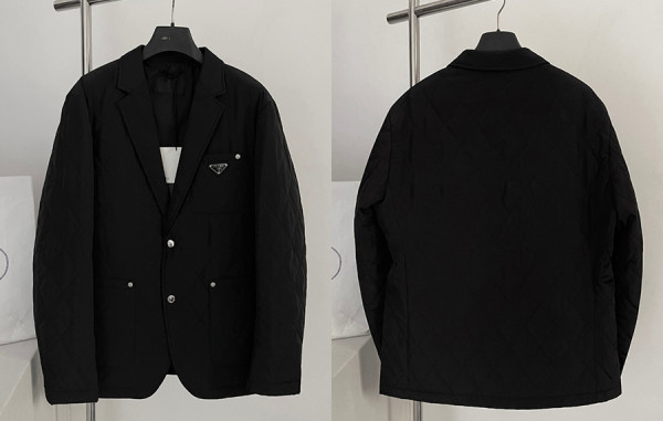 프RA다 싱글브레스트 포켓 퀼팅 패딩 자켓 (PREMIUM)