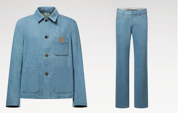 루이B통 익스클루시브 데님 워크 재킷 & 팬츠 (PREMIUM)