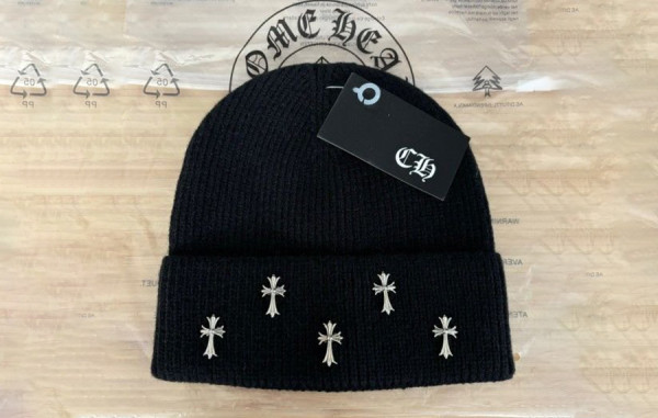 크롬HA츠 실버 크로스 비니 (HIGH QUALITY)