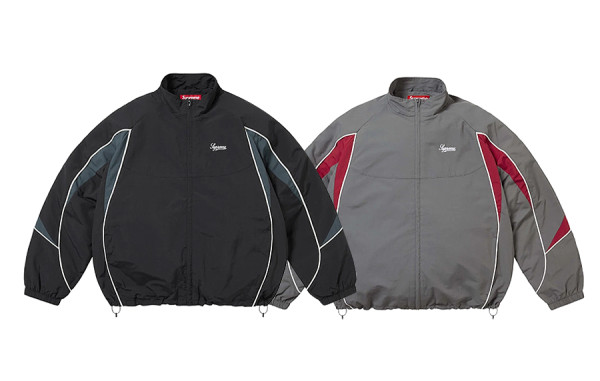 슈프림 콘트라스트 파이핑 트랙 자켓 & 트레이닝 팬츠 (PREMIUM)