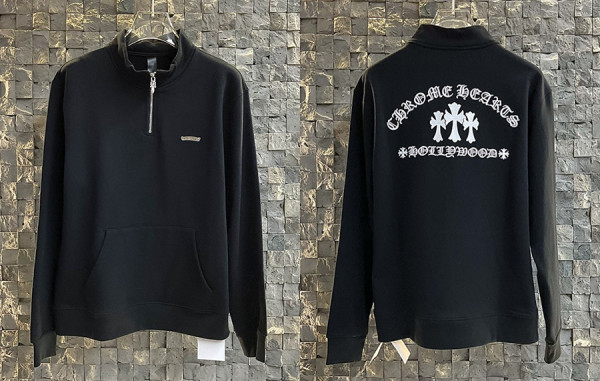 크롬HA츠 할리우드 홀스슈 플로랄 헤비웨이트 반집업 (HIGH QUALITY)