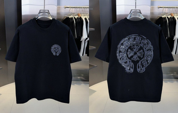 크롬HA츠 러스트 홀스슈 반팔 티셔츠