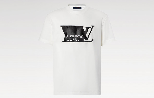 루이B통 LV 프린티드 시그니처 반팔 티셔츠 (PREMIUM)