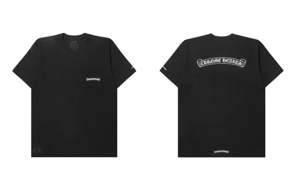 크롬HA츠 스크롤 로고 퍽유 반팔 티셔츠 (1:1 HIGH PREMIUM)