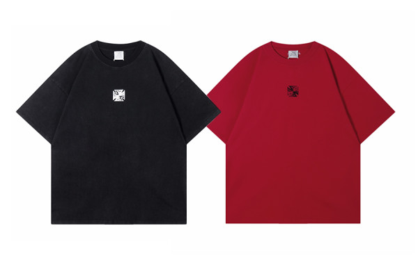 V.T.M 바이커 크로스 클래식 반팔 티셔츠 (PREMIUM)