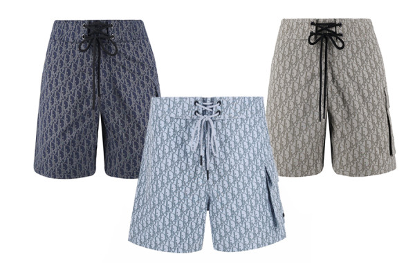 D올 오블리크 카고 스윔 쇼츠 팬츠 (PREMIUM)